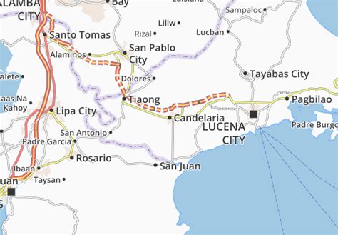 candelaria quezon map|MICHELIN Candelaria map .
